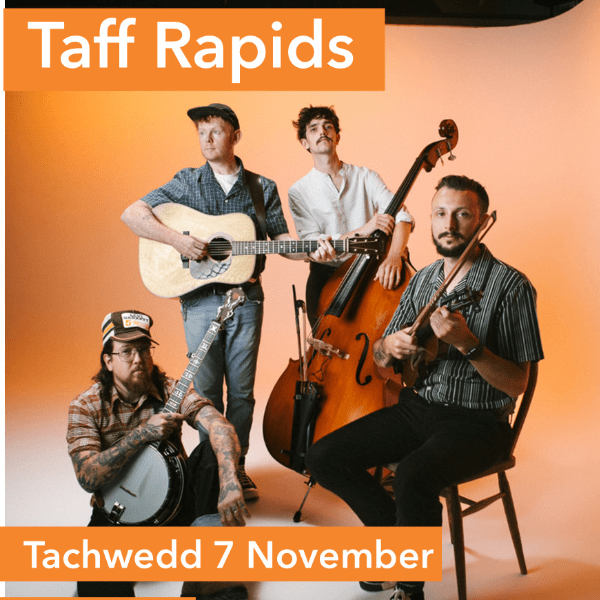 Tŷ Siamas yn cyflwyno - TAFF RAPIDS banner image