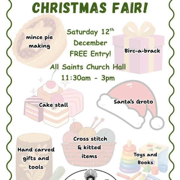 All Saints Chilvers Coton Mince Pie making banner image