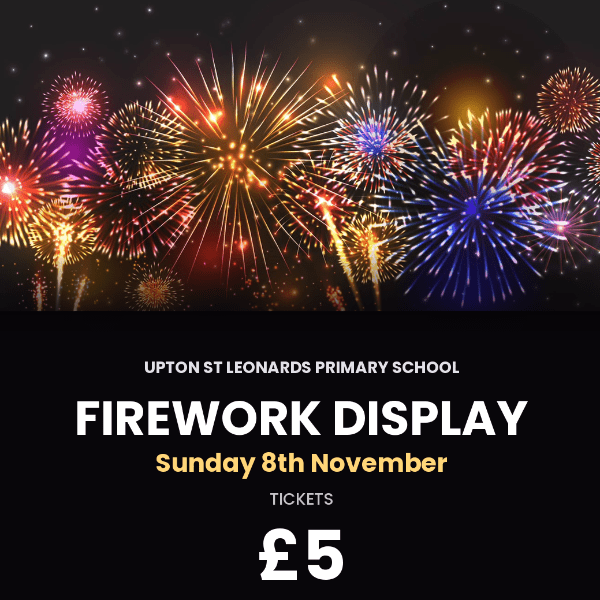 Low Noise Fireworks Display @ Upton St Leonards Primary School banner image