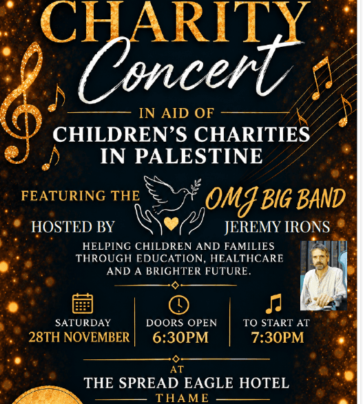 Concert for Disabled Children in Palestine banner image
