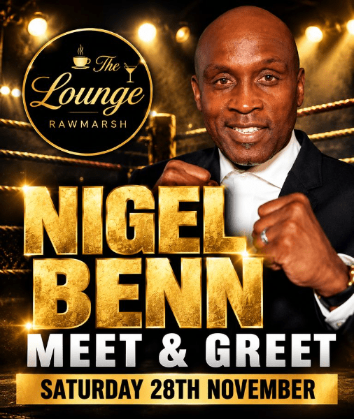 Nigel Benn Meet and Greet banner image