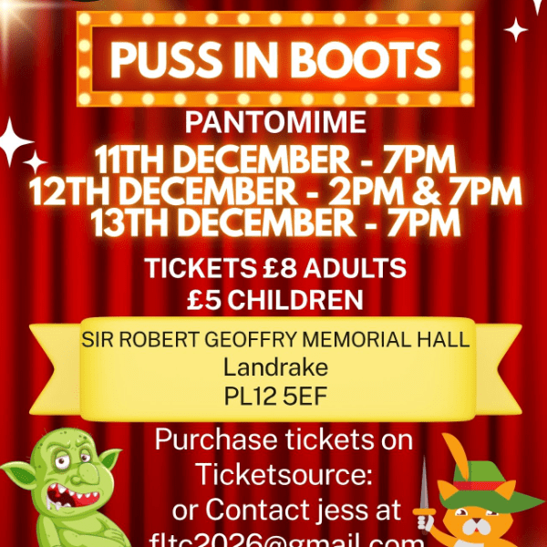Puss In Boots - Pantomime banner image