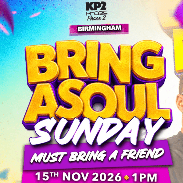 KP2 Birmingham Bring A Soul Sunday banner image