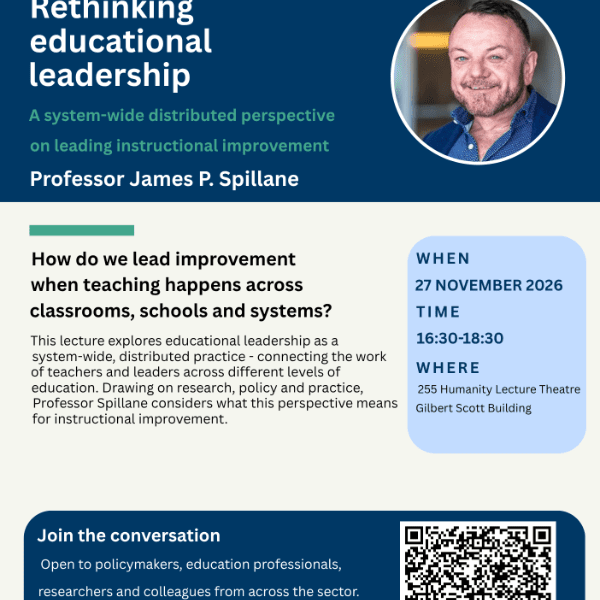 School of Education Annual Winter Lecture. banner image