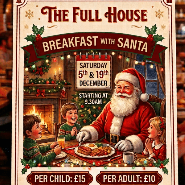 🎅✨ Breakfast with Santa! 🥞🎁 5th December With Professional Photo banner image