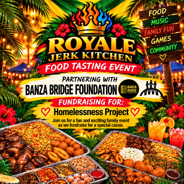 ROYALE JERK KITCHEN &ndash; CARIBBEAN FOOD TASTING EVENT. banner image