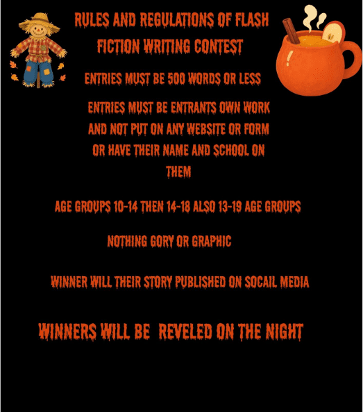 Spooky Flash Writing Event banner image