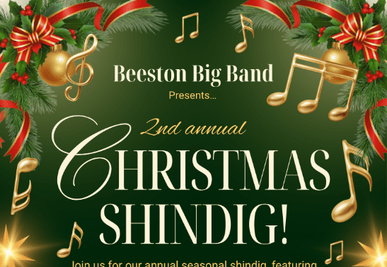 Beeston Big Band Christmas Shindig! banner image