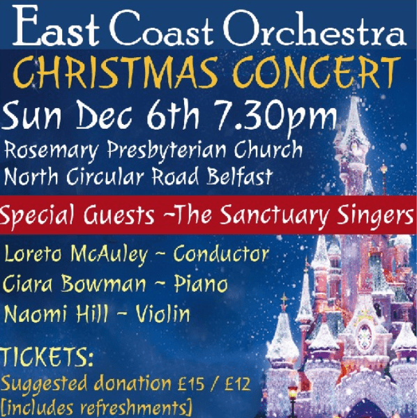 Christmas Concert with the East Coast Orchestra banner image