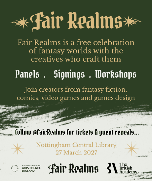 Fair Realms Panel 1 - Wargaming and fiction banner image