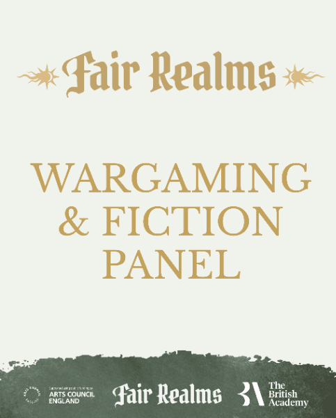 Fair Realms Panel 1 - Wargaming and fiction banner image