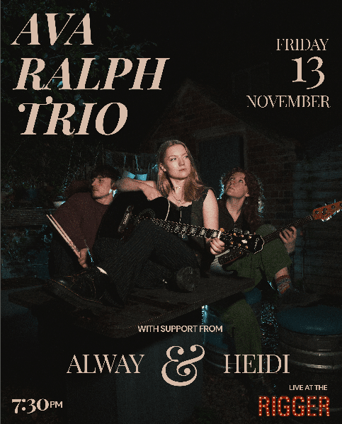 Ava Ralph Trio Live at the Rigger banner image