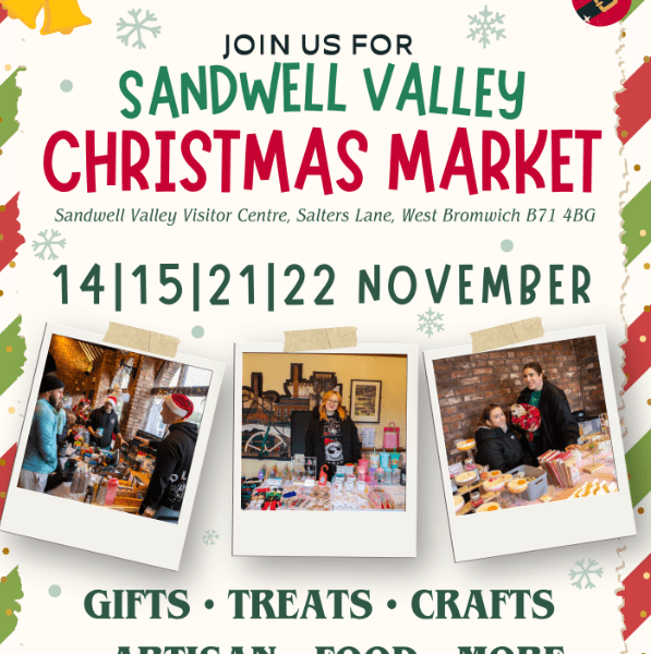 Sandwell Valley Christmas Market banner image
