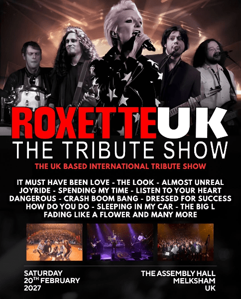 Roxette UK The Tribute Show banner image