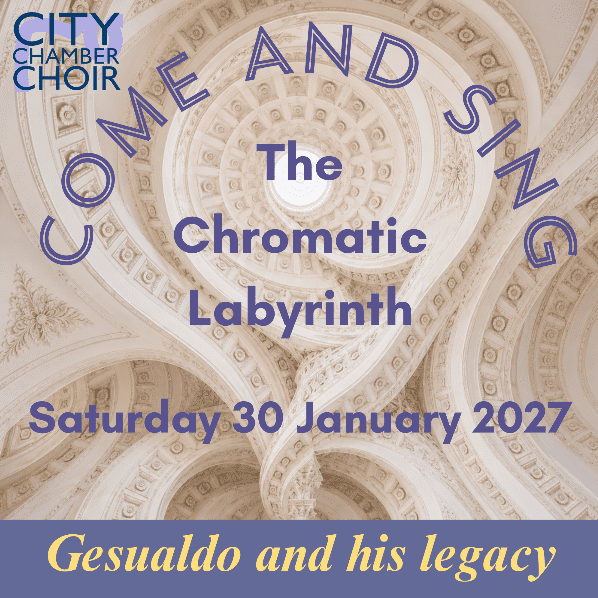 Come Sing with Us:  Chromatic Labyrinth - Gesualdo and his legacy banner image