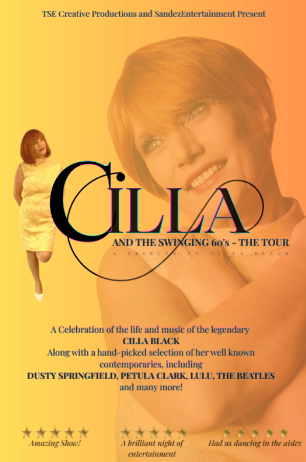 CILLA AND THE SWINGING 60'S at The Joe Longthorne Theatre event