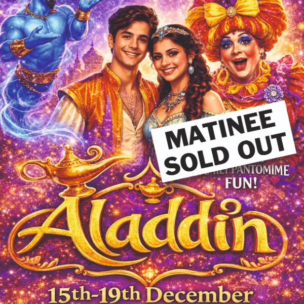 ALADDIN the Panto - Amici Productions banner image