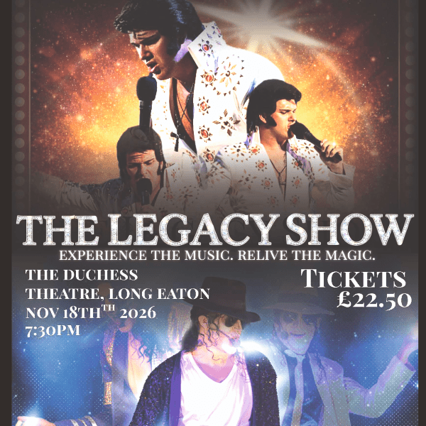 THE LEGACY SHOW - Elvis Presley &amp; Michael Jackson Tribute Show banner image