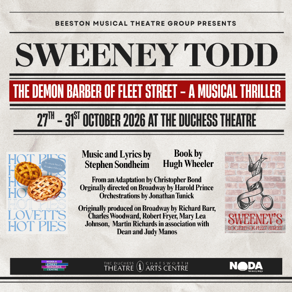 SWEENEY TODD - Beeston Musical Theatre Group banner image