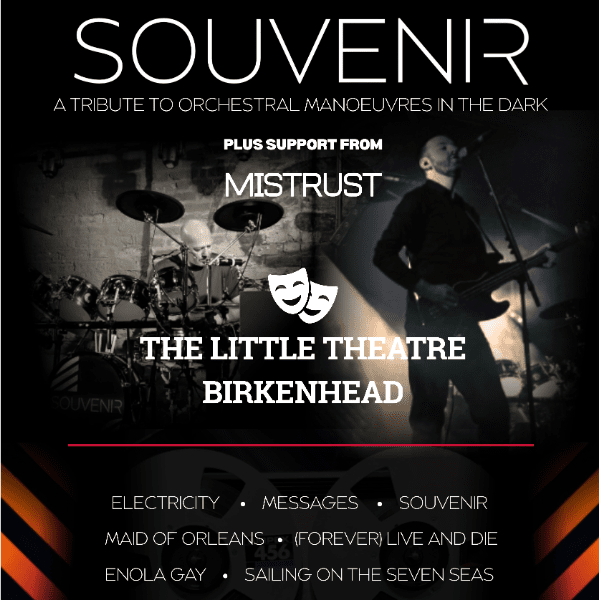 Souvenir - a tribute to orchestral manoeuvers in the dark banner image