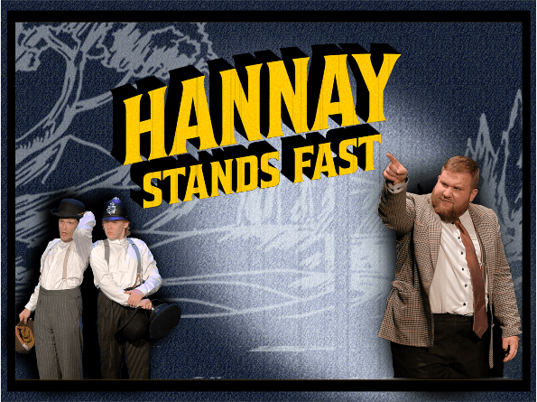Hannay Stands Fast banner image