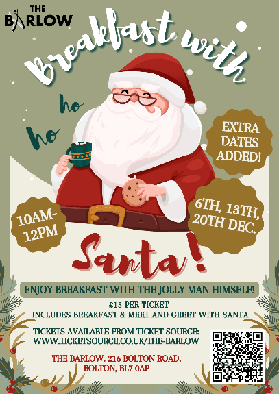 BREAKFAST WITH SANTA banner image