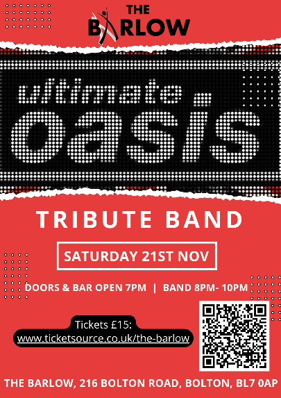 ULTIMATE OASIS - TRIBUTE BAND banner image