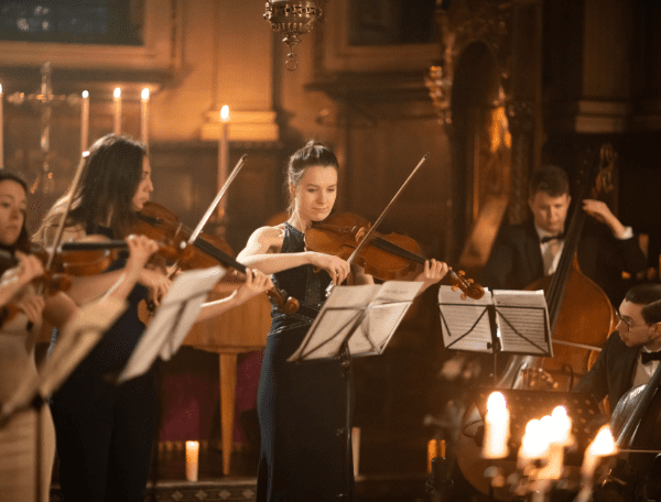 The Lark Ascending and Mozart Clarinet Concerto by Candlelight banner image