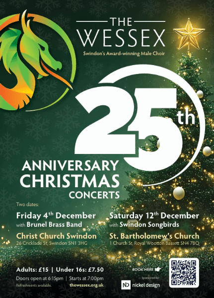 The Wessex Christmas Concert 2026 - Royal Wootton Bassett banner image
