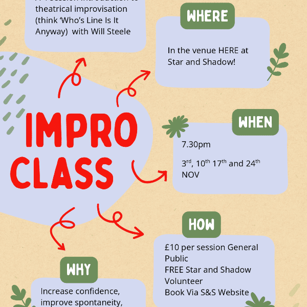 Improv with Will Steele banner image