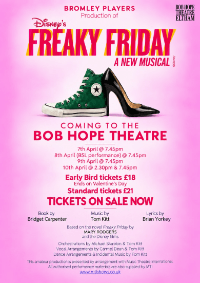 Disney's Freaky Friday banner image