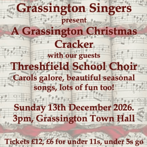 Grassington Singers present A Grassington Christmas Cracker with Threshfield School Choir banner image
