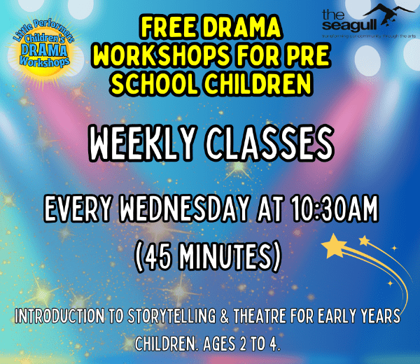 Little Performers October and November 2026 Sessions banner image