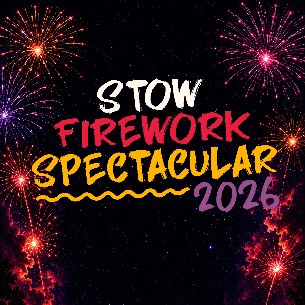 Stow Firework Spectacular 2026 banner image