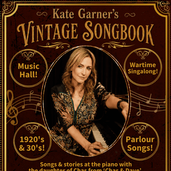 Kate Garner's Vintage Songbook Live at the Allendale banner image