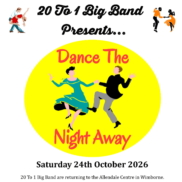 20 To 1 Big Band presents Dance The Night Away banner image