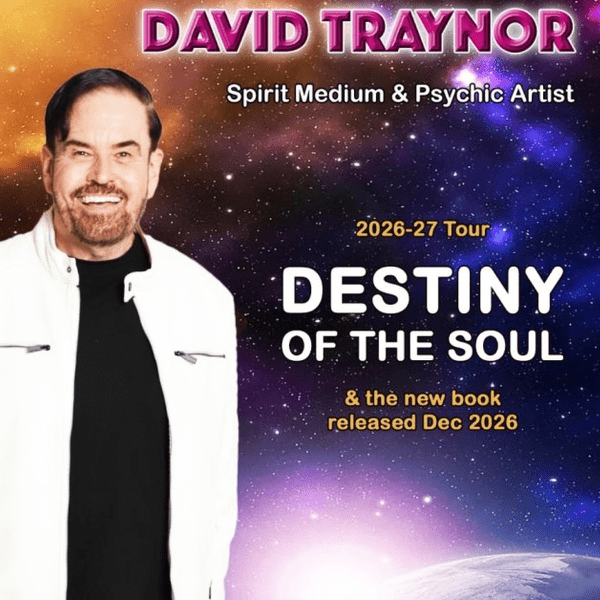 David Traynor Spirit Medium &amp; Psychic Artist - Destiny of the Soul banner image