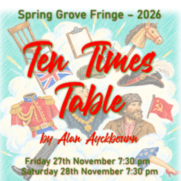 Ten Times Table, by Alan Ayckbourn banner image