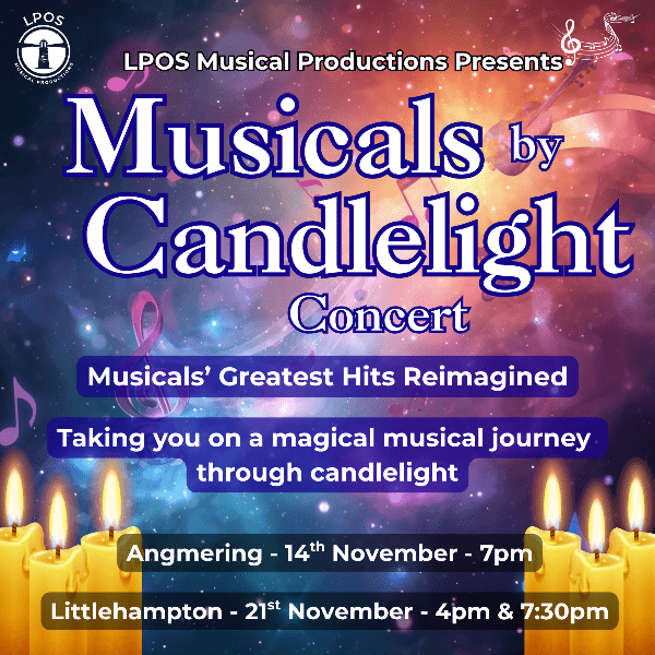 LPOS Musical Productions Presents: Musicals by Candlelight banner image