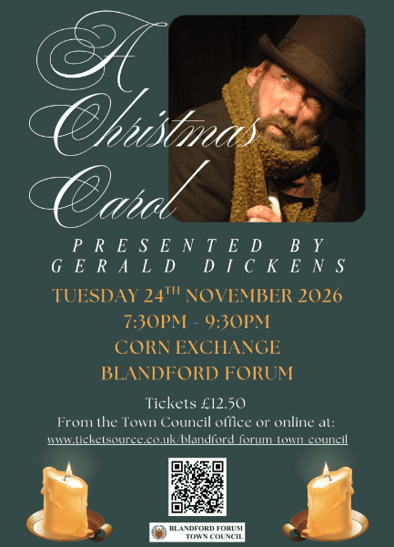 Gerald Dickens - A Christmas Carol banner image