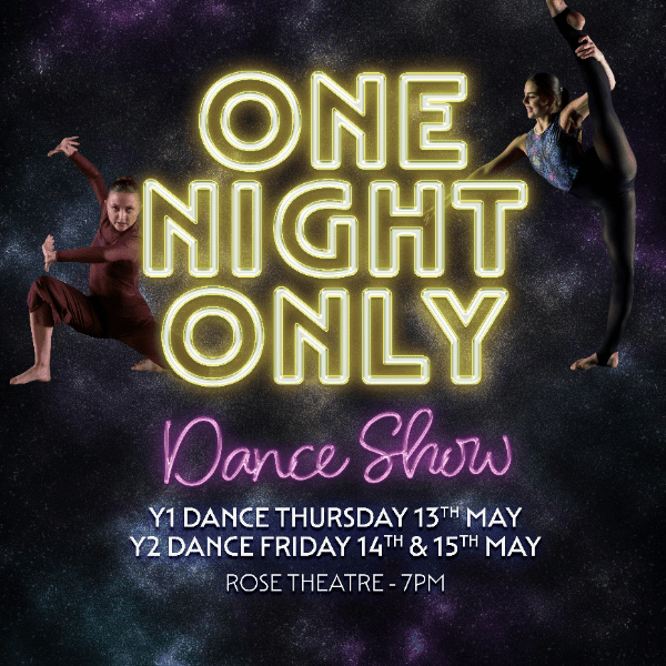 One Night Only Dance Show (Year 1) at Rose Theatre - Barton
