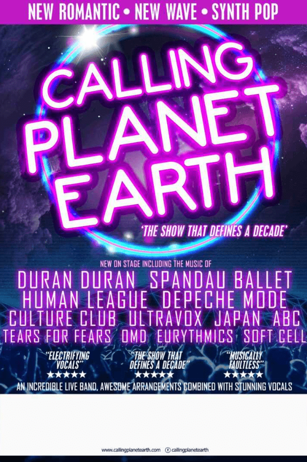 🌍 CALLING PLANET EARTH 🎹The Ultimate 80s Experience – LIVE! at