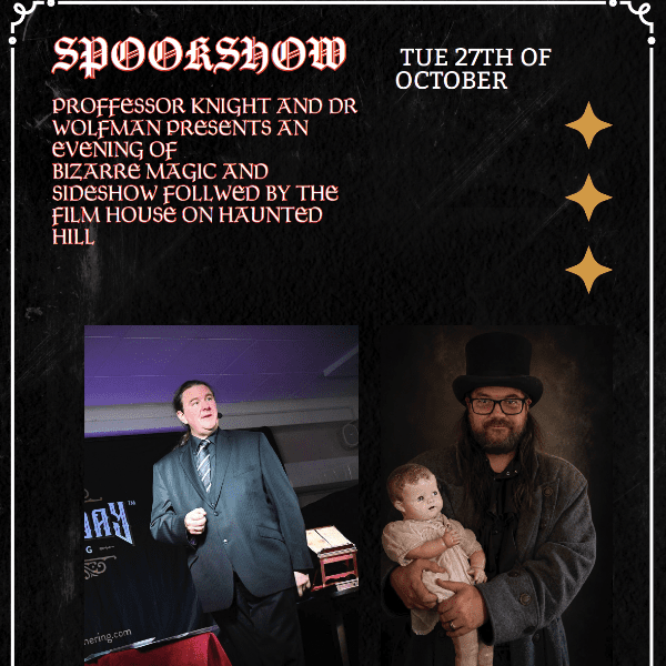 Spook Show &amp; Film banner image
