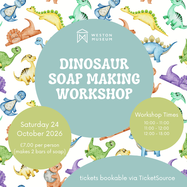 Dino Soap Making Workshop banner image
