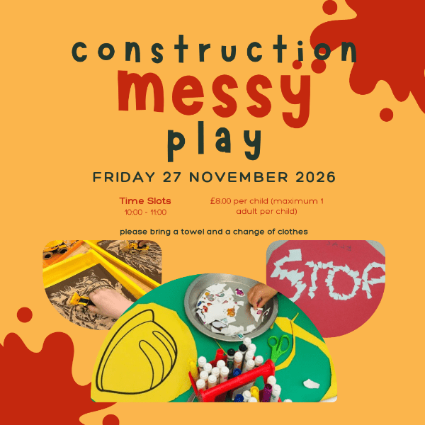 Construction-Themed Messy Play banner image