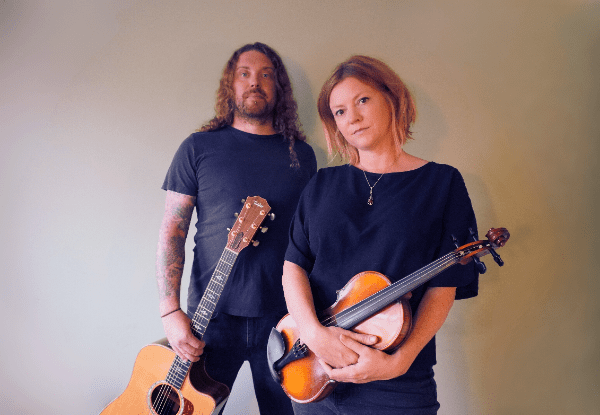 Georgia Shackleton and Aaren Bennett in 'From the floorboards' plus Dave Artus and Erica Banks