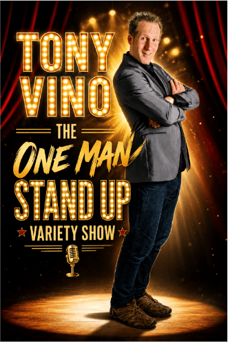 Tony Vino The One Man Stand Up Variety Show banner image