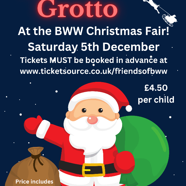 Santa's Grotto at the Christmas Fair! banner image