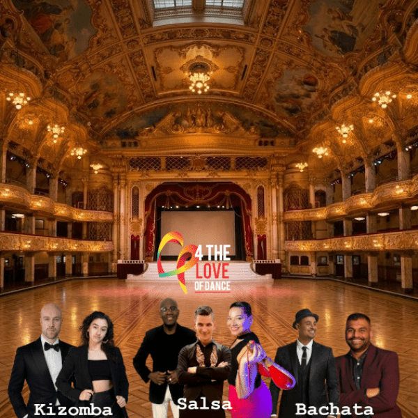 Salsa Bachata &amp; Kizomba at Blackpool Tower Ballroom | 4 The Love of Dance banner image