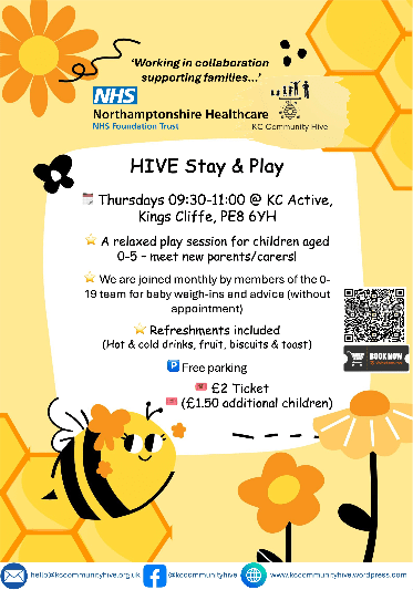 HIVE Stay &amp; Play ~ Health Visitors banner image